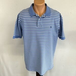 Ralph Lauren Polo Blue and White Classic Shirt